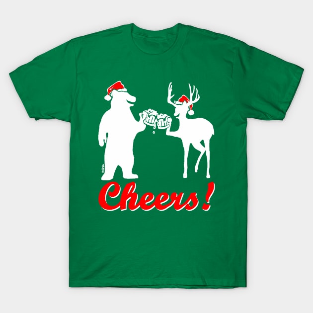 Christmas cheers! T-Shirt by NewSignCreation